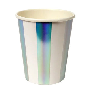 Meri Meri | Holographic Cups | Mermaid Party Supplies