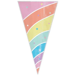 Rainbow Unicorn Horn Treat Bags | Unicorn party supplies NZ