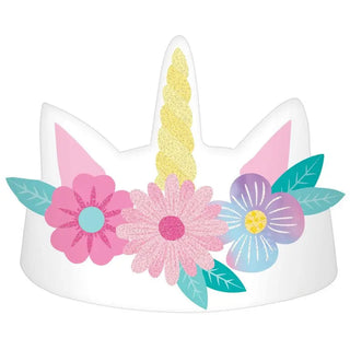 Unicorn Glitter Crowns | Unicorn Party Supplies NZ