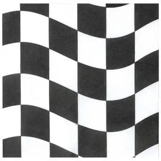 Party Creations | Checkered Napkins | Racing Theme Party & Supplies