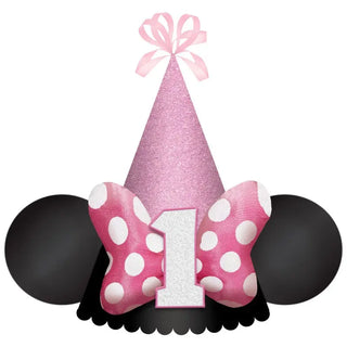 Minnie Mouse 1st Birthday Hat | Minnie Mouse Party Supplies NZ