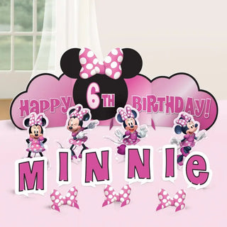 Minnie Mouse Table Decorating Kit | Minnie Mouse Party Supplies NZ