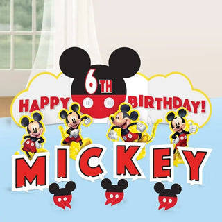 Mickey Mouse Add-an-Age Table Decorating Kit | Mickey Mouse Party Supplies NZ