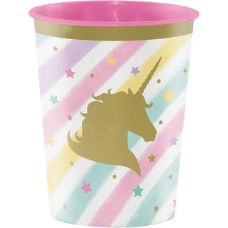 Plastic Unicorn Cup | Unicorn Party Supplies