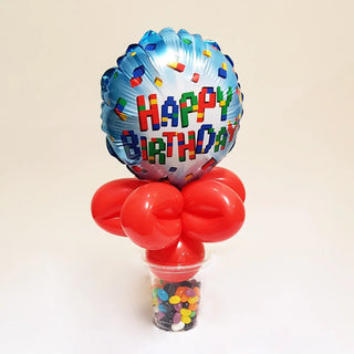 Lego Balloon Candy Cup | Lego Party Supplies