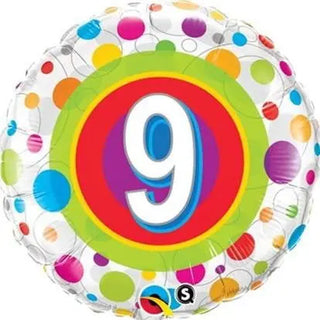 9th Birthday Balloon | 9th Birthday Party Supplies