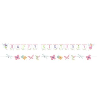 Fairy Forest Birthday Banner | Fairy Party Supplies NZ