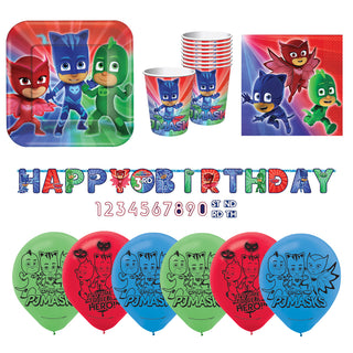 PJ Masks Party Essentials for 8 - SAVE 30%