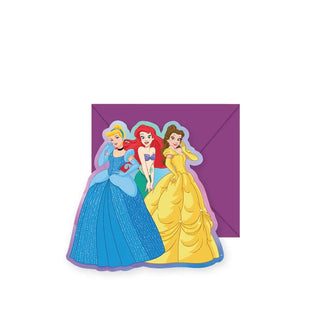 Disney Princess Shaped Invitations | Disney Princess Party Theme & Supplies | Design Group