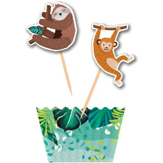 Jungle cupcake kit | Jungle & Safari party supplies