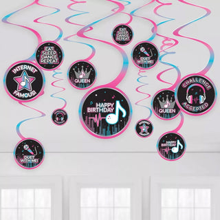 Internet Famous Swirl Decorations | TikTok Party Supplies