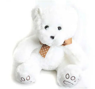 Unknown | white teddy bear plush 30cm | valentines day party supplies