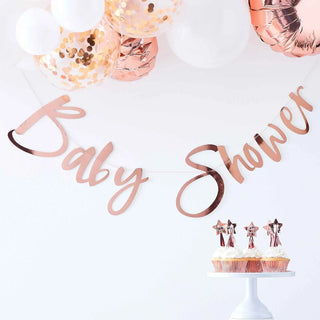 Ginger Ray Twinkle Star Baby Shower Banner | Baby Shower Party Theme & Supplies | Ginger Ray