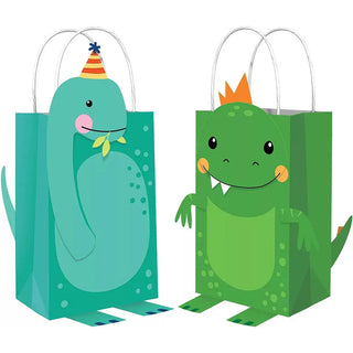 Dino-Mite Create Your Own Dinosaur Treat Bag Kit With Handles