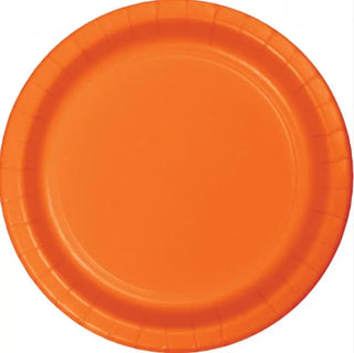 Orange Plates | Orange Party Supplies