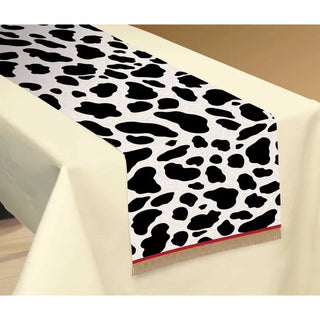 Western Cow Print Table Runner | Cowboy Party Supplies