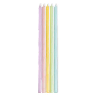 Pastel Birthday Candles | Pastel Party Supplies NZ