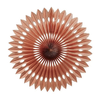 Five Star Hanging Fan 24cm - Metallic Rose Gold | Five Star