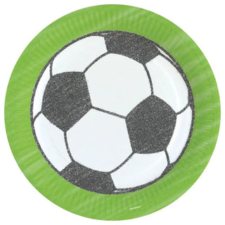 Kicker Party Soccer Ball Plates | Soccer Party Supplies NZ