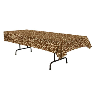 Giraffe Print Tablecloth | Safari Animal Party Supplies NZ