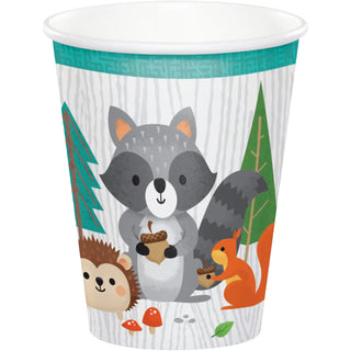 Woodland Animal Cups | Woodland Party Supplies
