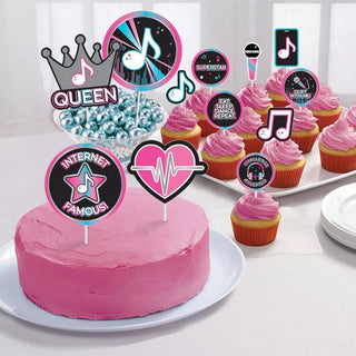 Internet Famous Cake Topper Kit | TikTok Party Supplies