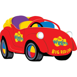 The Wiggles Big Red Car Shaped Plates - 8 Pkt