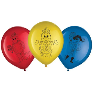 The Wiggles Balloons - 6 Pkt