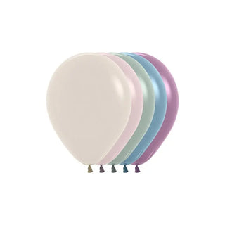 Sempertex | Pastel Dusk Mini Balloons 50 Pkt | Pastel Party Supplies NZ