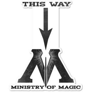 Harry Potter Ministry of Magic Decal | Harry Potter Party Supplies NZ
