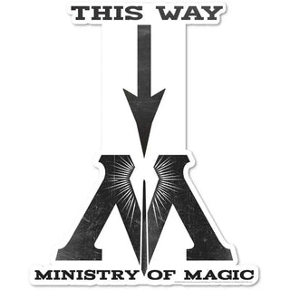 Harry Potter Ministry of Magic Decal | Harry Potter Party Supplies NZ
