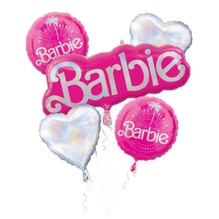 Amscan | Barbie Foil Balloon Bouquet | Barbie Party Supplies NZ