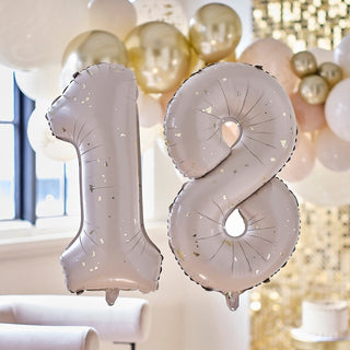 Ginger Ray Gold Party | Ginger Ray Milestone Foils | Ginger Ray 18th Birhday Balloons || 18th Birthday Balloons 