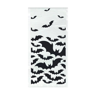 Unique | Black Bat Cello Bags 20 Pkt | Halloween Party Supplies NZ