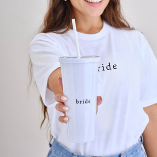 Ginger Ray Hen Party | Ginger Ray Bridal Shower | Ginger Ray Straw Cup | Bride Straw Cup | Bride Gifts