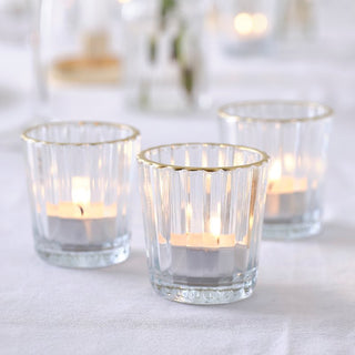Ginger Ray Modern Luxe | Ginger Ray Modern Luxe Wedding | Ginger Ray Candle Holders | Tea Light Candle Holders | Glass Candle Hodlers