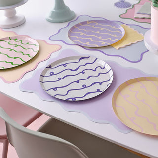 Ginger Ray Pastel Wave Party | Ginger Ray Pastel Party | Ginger Ray Plates | Pastel Plates 