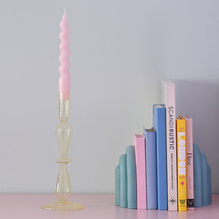 Ginger Ray Pastel Wave Party | Ginger Ray Pastel Party | Ginger Ray Candle Holder | Pastel Candle Holder | Yellow Candle Holder