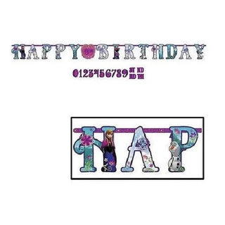 Amscan | Frozen Add An Age Banner | Frozen Party Theme & Supplies