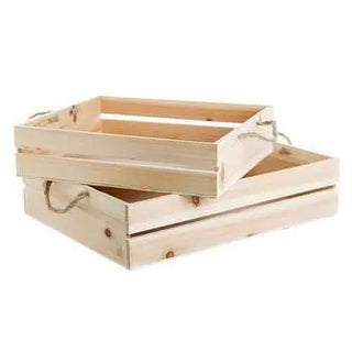 Wooden Crate Hire | Kids Birthday Party Supplies