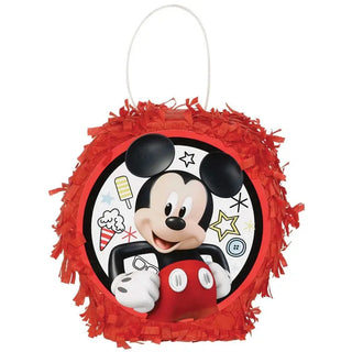Mickey Mouse Happy Helpers Mini Pinata | Red, Black and White | Paper Decoration