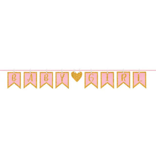 Baby Girl Banner | Girl Baby Shower Supplies