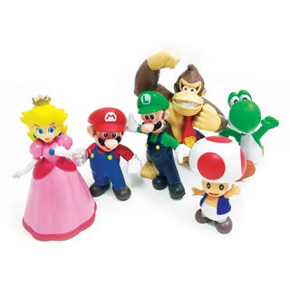 Super Mario Brothers Cake Topper Set | Super Mario Party Supplies NZ