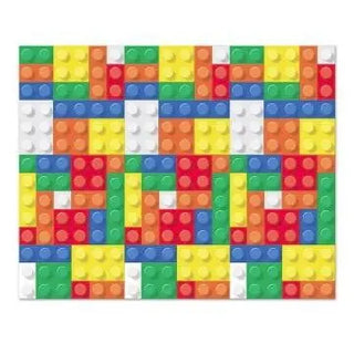 Lego Blocks Backdrop Scene Setter | Lego Blocks Party Theme & Supplies