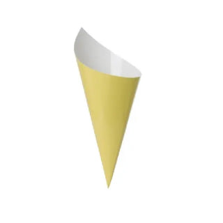 Five Star | Five Star Pastel Yellow Snack Cones |