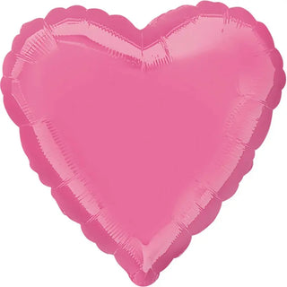 Anagram | Rose Pink Heart Foil Balloon | Valentines Party Theme & Supplies