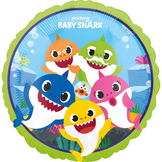 Baby Shark Foil Balloon | Baby Shark Party Supplies