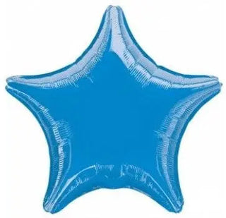 Metallic Blue Star Foil Balloon