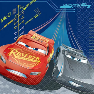 Disney Cars 3 Napkins | Cars Party | Party Supplies NZ