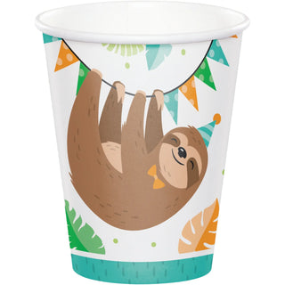 Creative Converting | Sloth Party Cups | Sloth Party Theme & Supplies